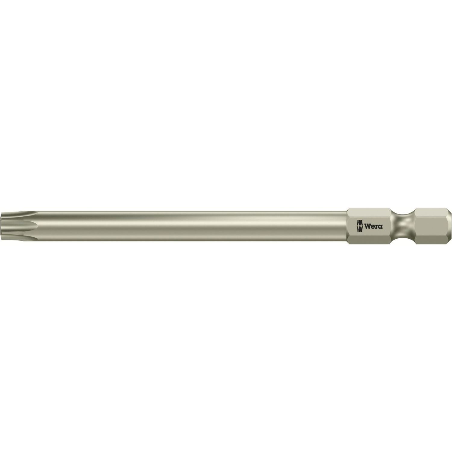 Wera 3867/4 Torx Bo Bit With Bore Hole, Stainless, Torx 30x89-mm.