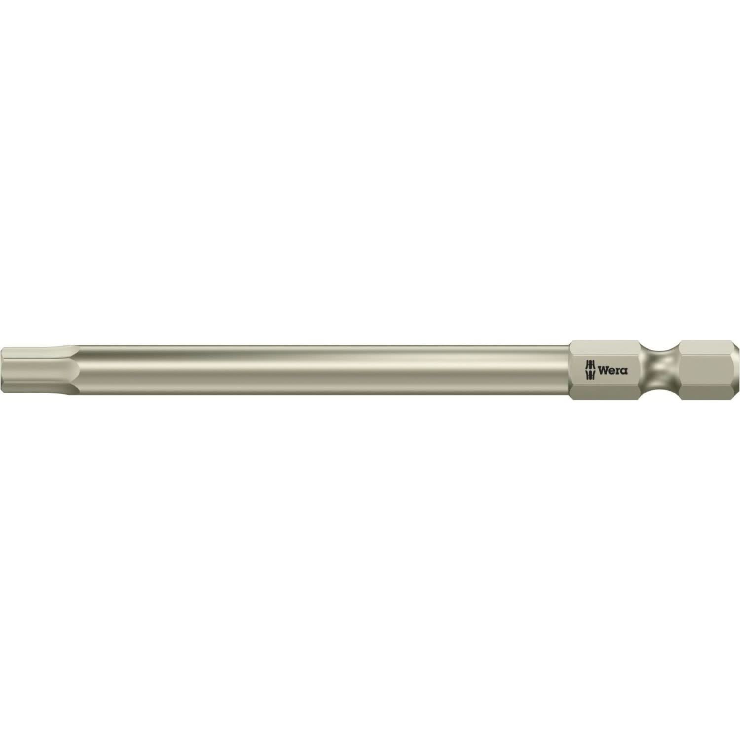 Wera 3840/4 Bit, Stainless, 3/16-in.x89-mm.