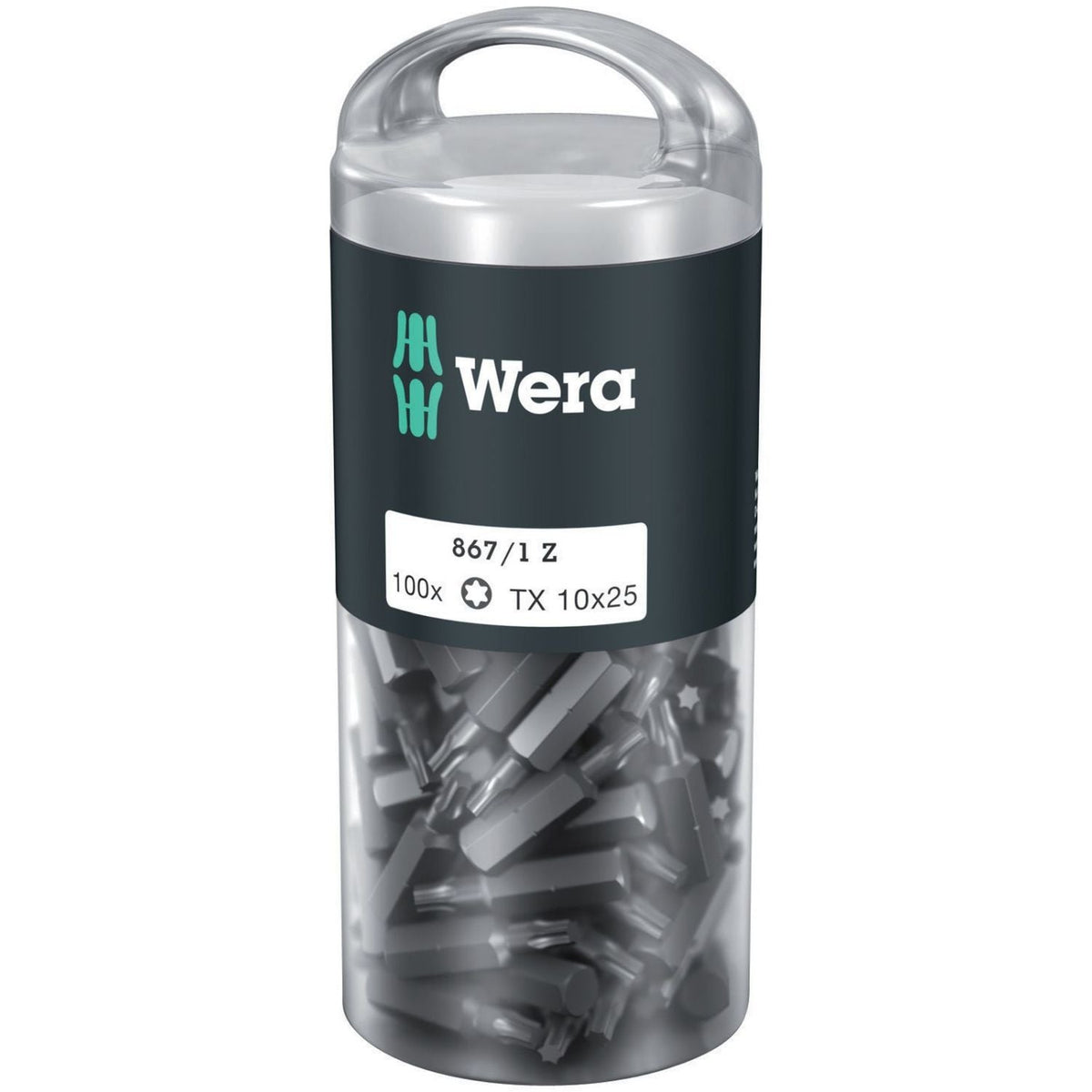 Wera 867/1 Torx Diy 100, Torx 10x25-mm., 100-Pieces