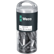 Wera 867/1 Torx Diy 100, Torx 25x25-mm., 100-Pieces