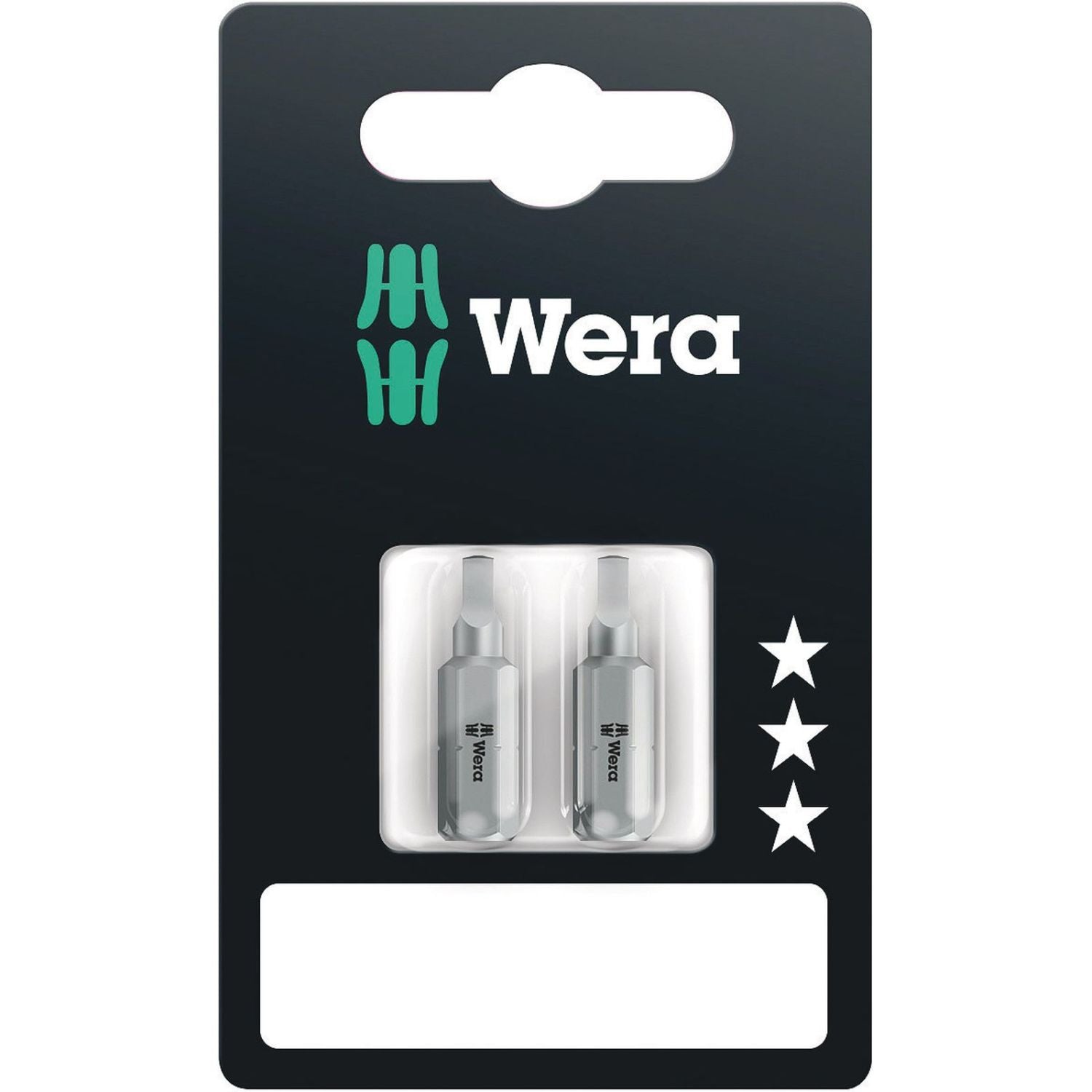 Wera 868/1 Z SB Square-Plus Bit, # 1x25-mm., 2-Pieces
