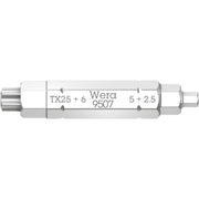 Wera 9507 SB 4-in-1 Bit 2, 2.5; 5; 6xTorx 25x37-mm.