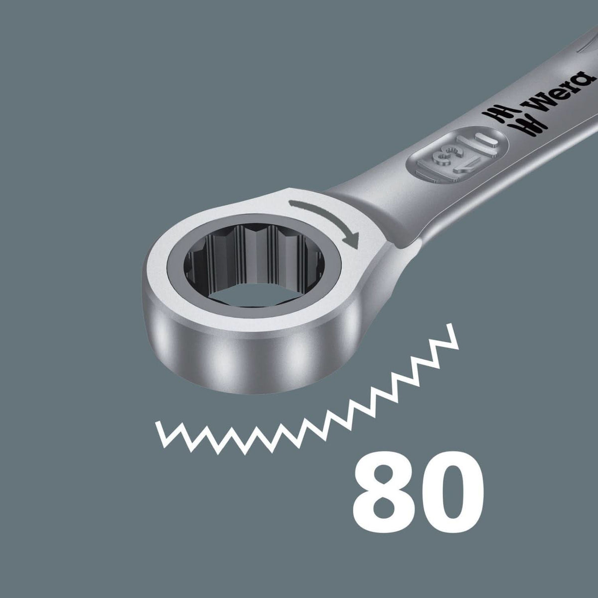 Wera 6000 Joker Ratcheting Combination Wrenches, 10x159-mm.
