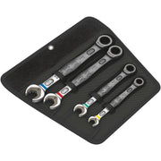 Wera 6000 Joker 4 Set 1 Ratcheting Combination Wrenches Set, 4-Pieces