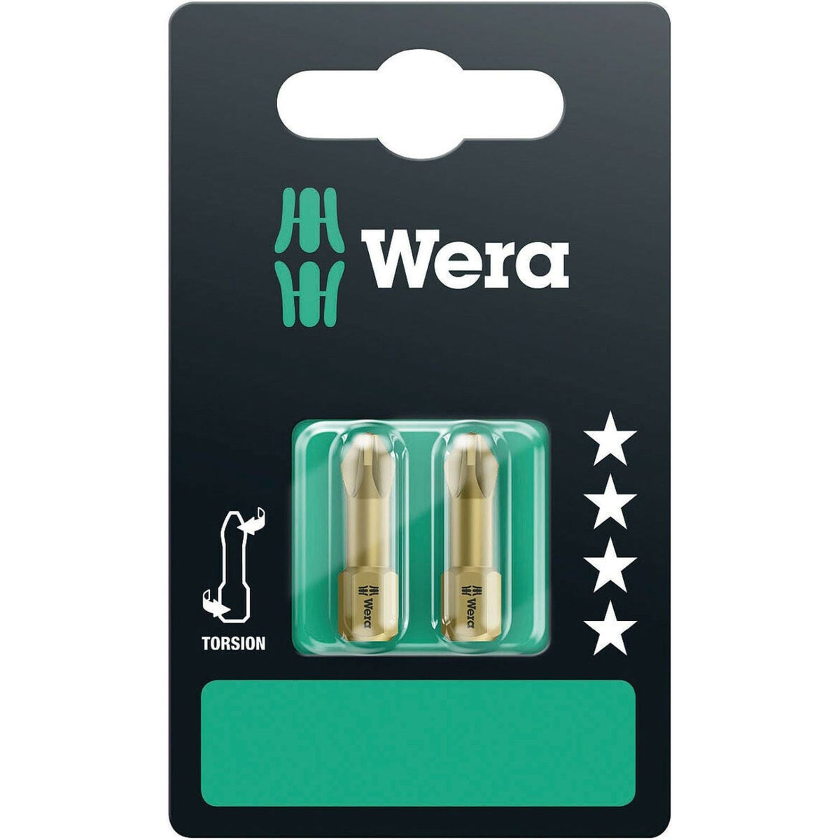 Wera 855/1 Th SB Bit, Pz 2x25-mm., 2-Pieces
