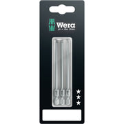 Wera 867/4 Z SB Bit, Torx 10x89-mm., 3-Pieces