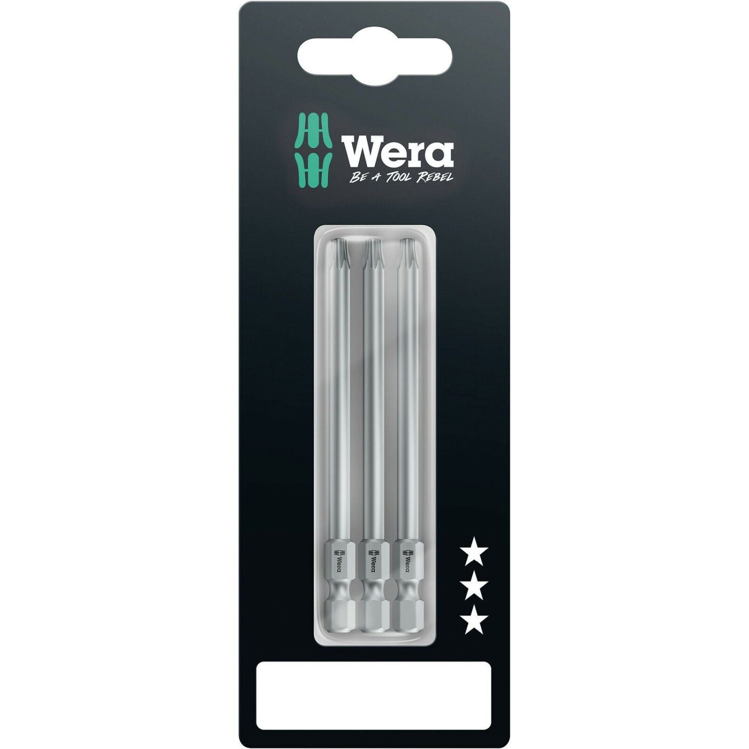 Wera 867/4 Z SB Bit, Torx 20x89-mm., 3-Pieces