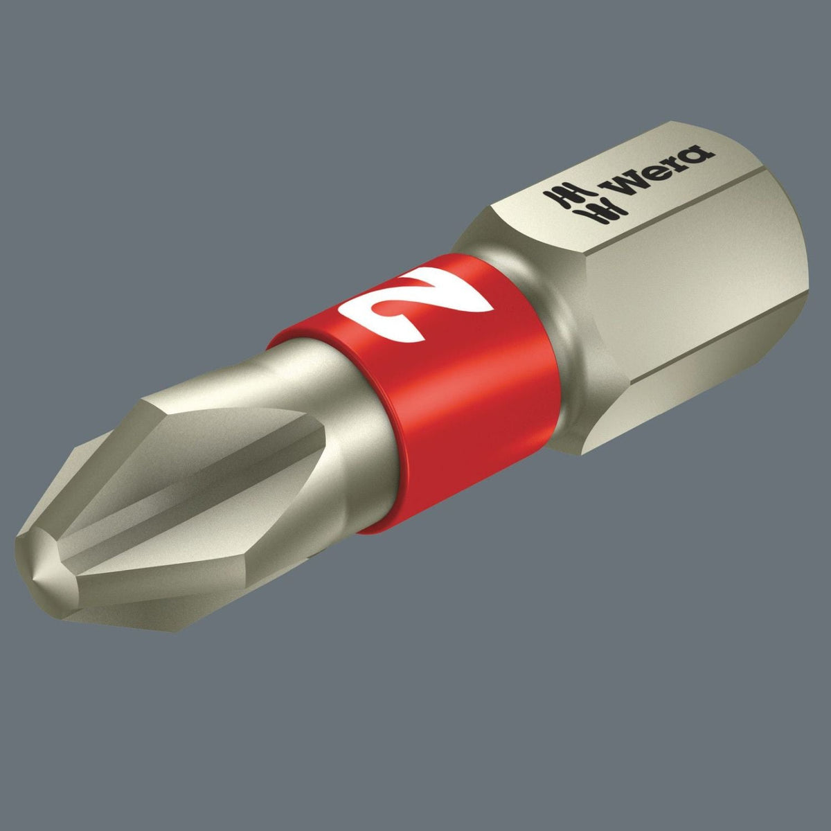Wera 3851/1 Ts SB Bit, Stainless, Ph 2x25-mm.