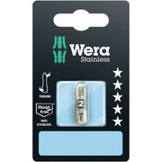 Wera 3855/1 Ts SB Bit, Stainless, Pz 2x25-mm.