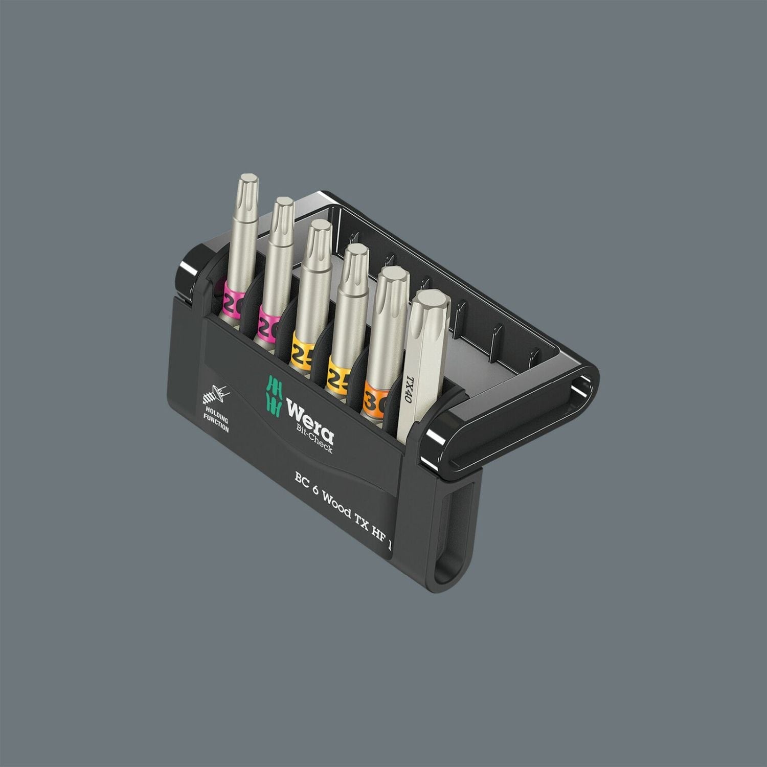 Wera Bit-Check 6 Wood Torx Hf 1 SB, 6-Pieces
