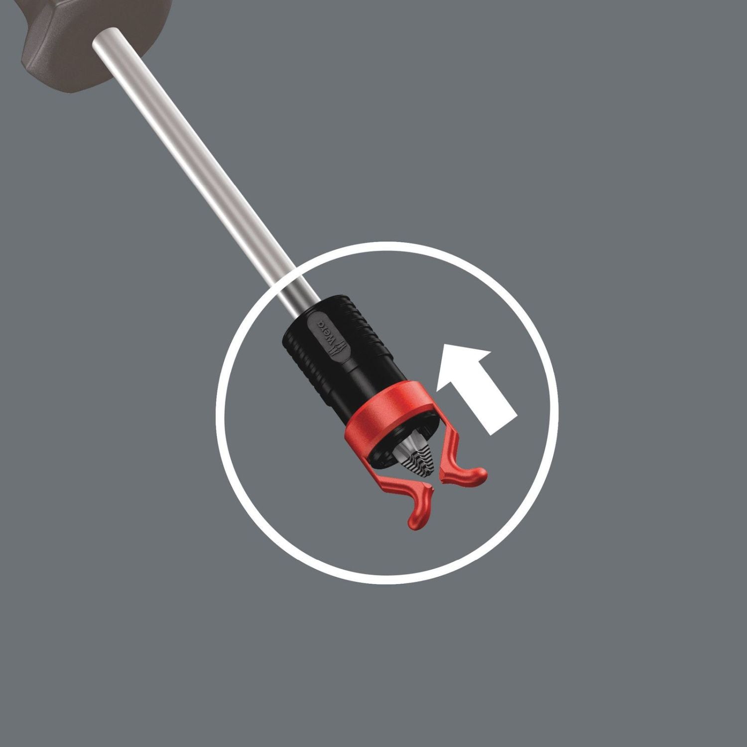 Wera 1441 SB Screw Gripper Attachment For Screwdriver Blades, Long Bit And L-Keys, With Holding Function For Screws, 4.5-6x41-mm.