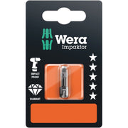 Wera 868/1 Imp Dc SB Impaktor Square-Plus Bit, # 3x25-mm.