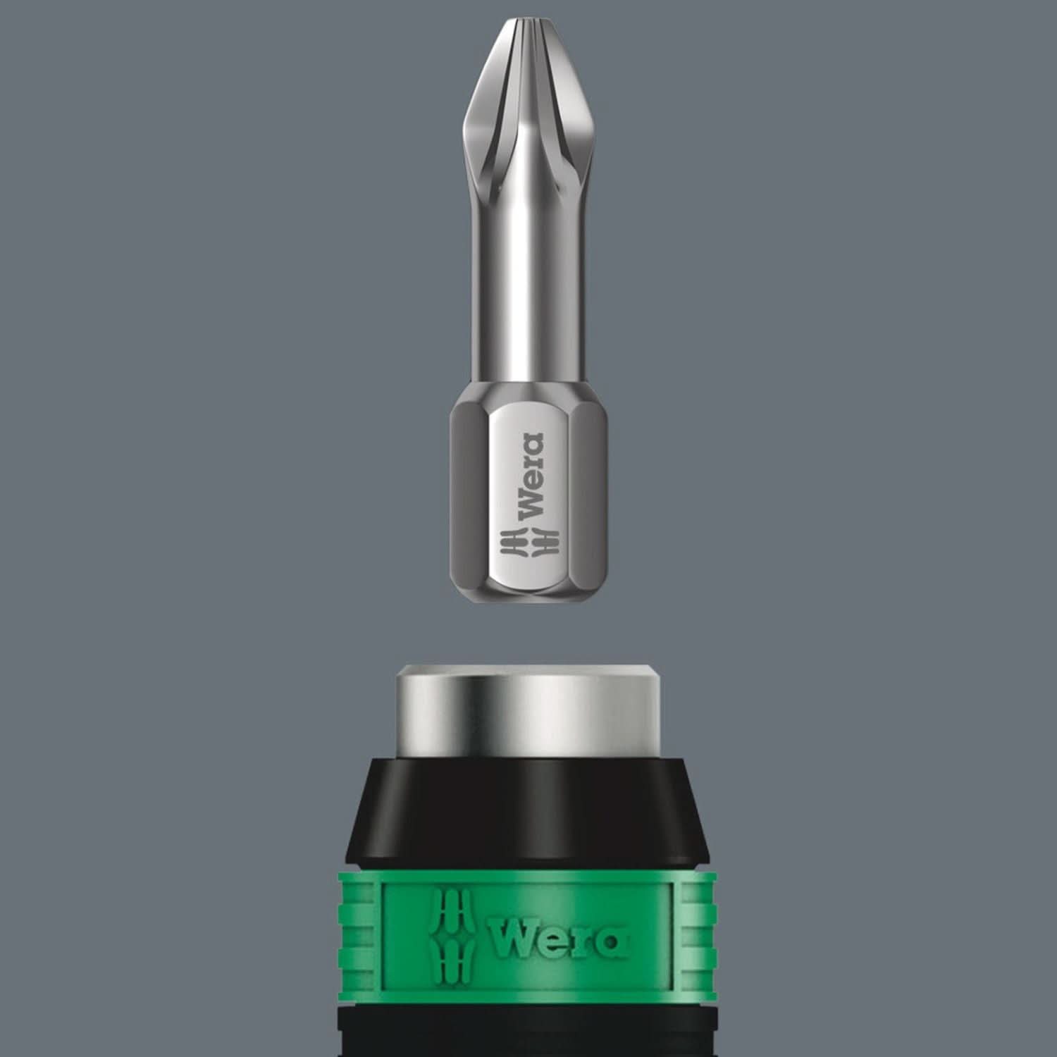 Wera Series 7400 Kraftform Adjustable Torque Screwdrivers (0.1-3.0 Nm) With Rapidaptor Quick-Release Chuck, 7440x0.3-1.2 Nm