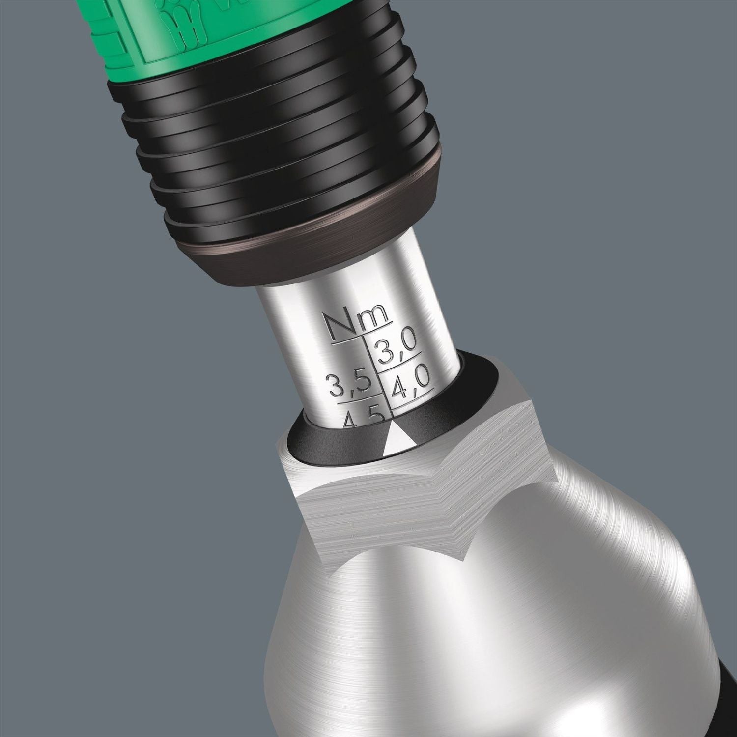 Wera Series 7400 Kraftform Pistol Handle, Adjustable Torque Screwdrivers (3.0-8.8 Nm) With Rapidaptor Quick-Release Chuck, 7442x3.0-6.0 Nm