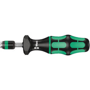 Wera Series 7400 Kraftform Adjustable Torque Screwdrivers (2.5-29.0 In. Lbs.) With Rapidaptor Quick-Release Chuck, 7445x2.5-11.5 In. Lbs.