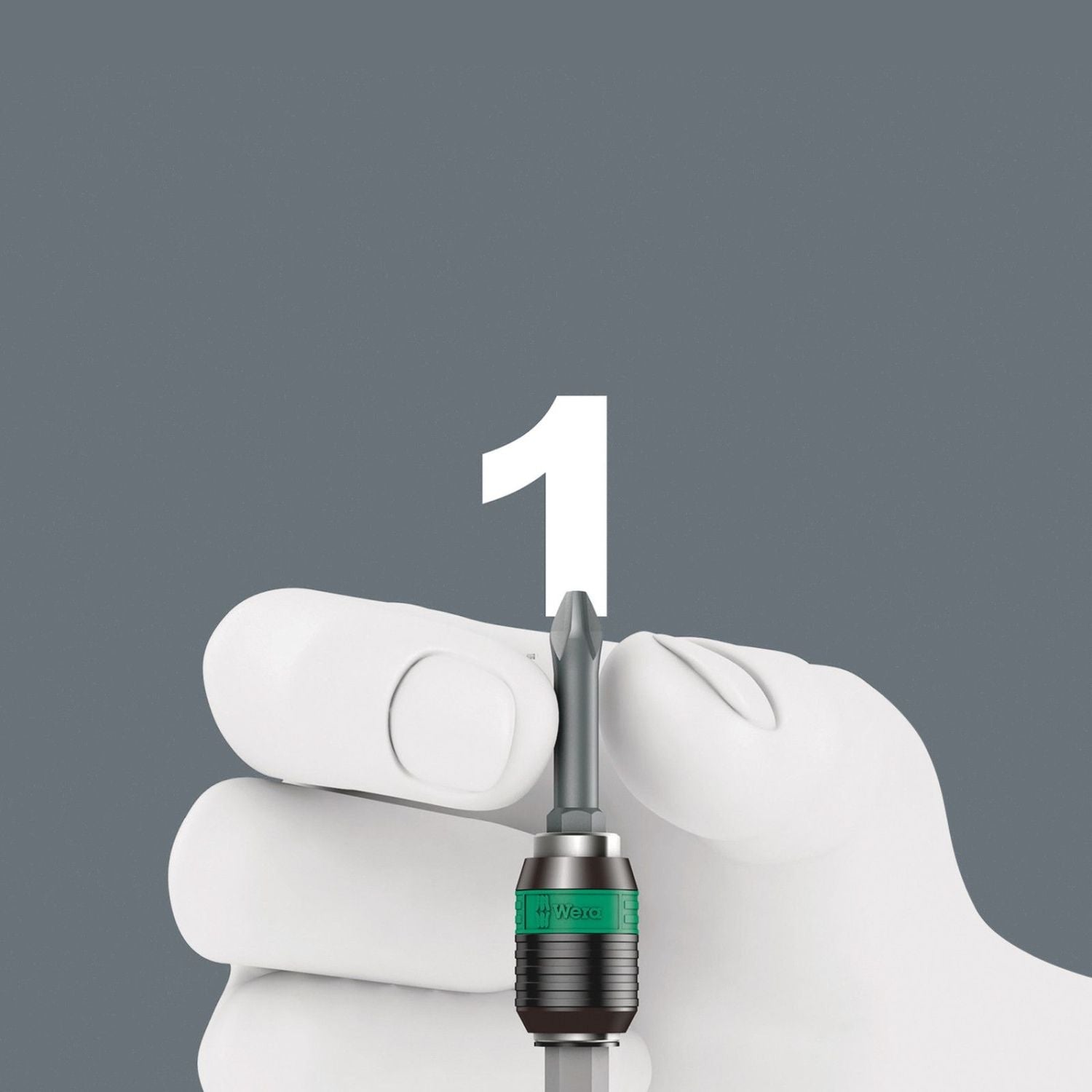 Wera 7400 Series Kraftform Torque Screwdrivers, With Factory Pre-Set Value (3.0-8.8 Nm) And Rapidaptor Quick-Release Chuck, Pistol Handle, 7462x3.0 Nmx3.0-6.0 Nm