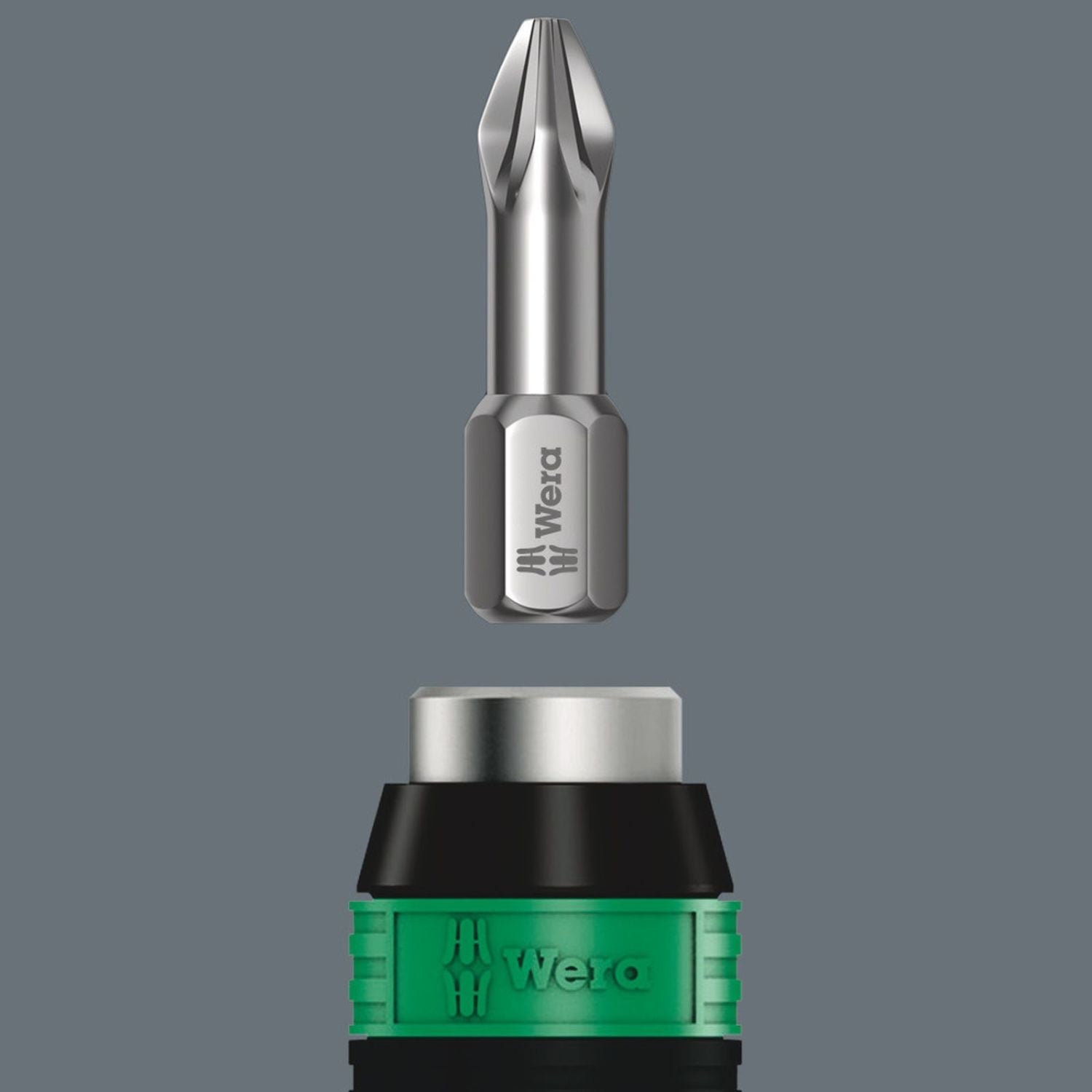 Wera 7400 Series Kraftform Torque Screwdrivers, With Factory Pre-Set Value (3.0-8.8 Nm) And Rapidaptor Quick-Release Chuck, Pistol Handle, 7462x3.0 Nmx3.0-6.0 Nm