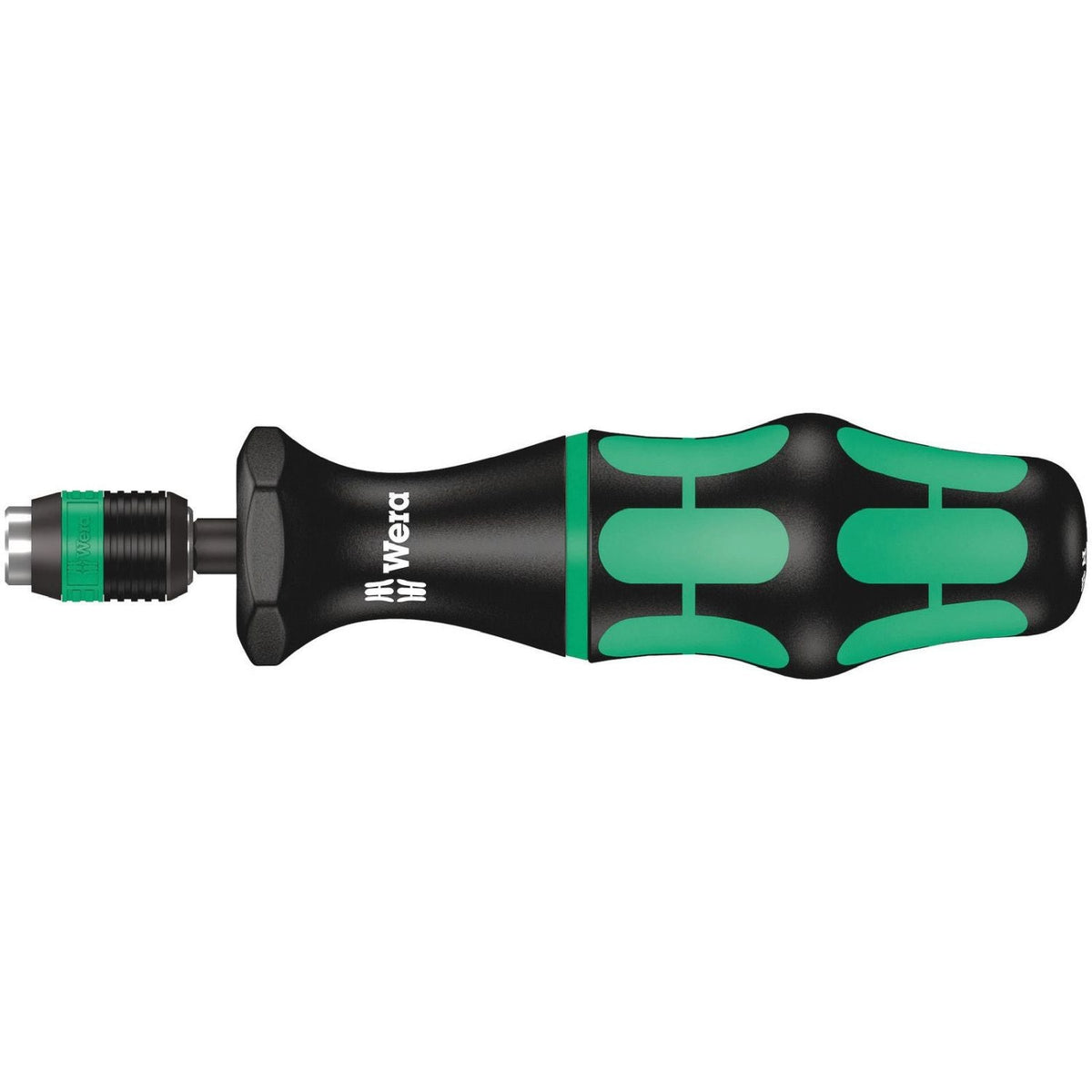 Wera 7400 Imperial Series Kraftform Torque Screwdrivers, With Factory Pre-Set Value (2.5-29.0 In. Lbs.) And Rapidaptor Quick-Release Chuck, Handle Size 105-mm., 7465x2.5 In. Lbs.
