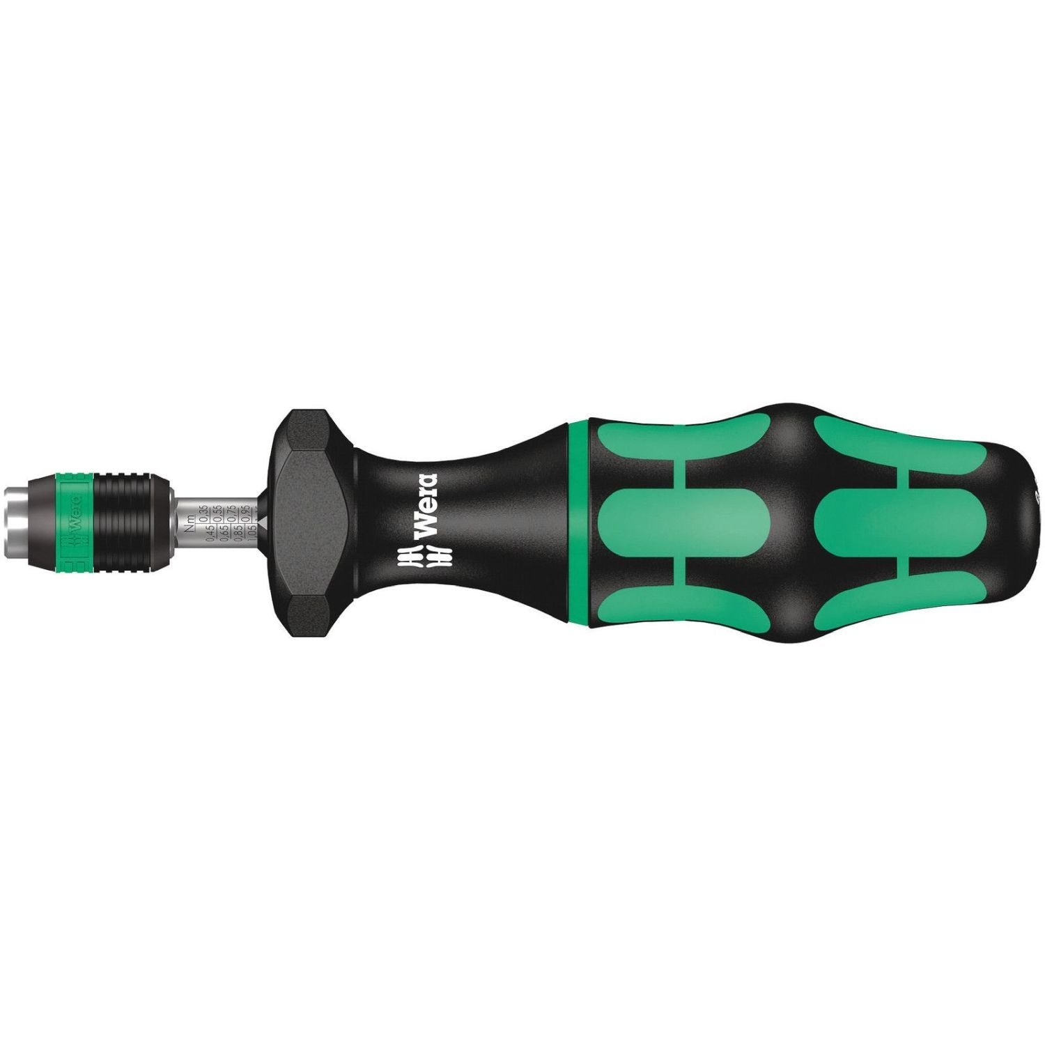 Wera Series 7400 Kraftform Adjustable Torque Screwdrivers (0.1-3.0 Nm) With Rapidaptor Quick-Release Chuck, 7432x0.90-1.50 Nm
