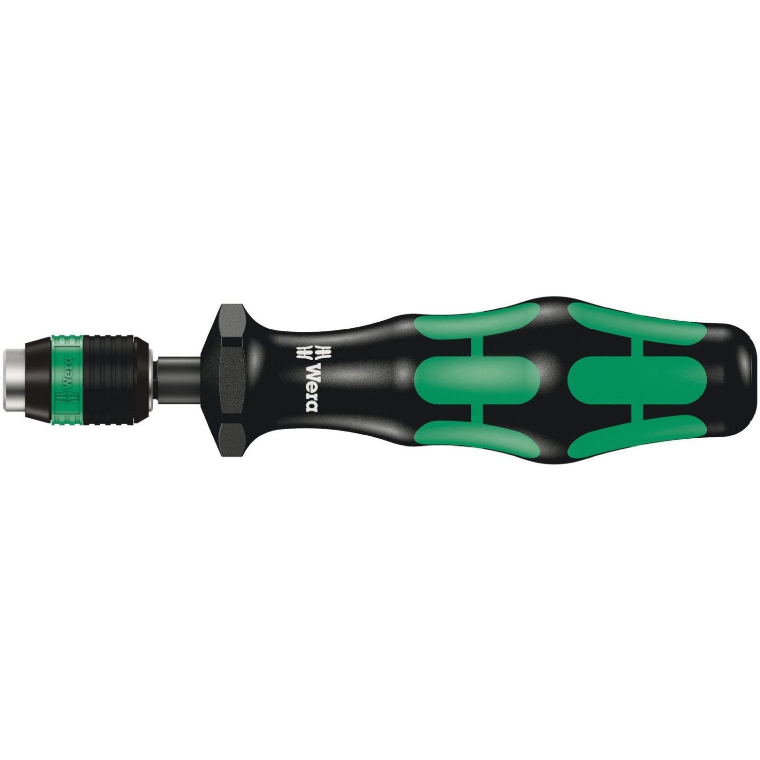 Wera 7400 Series Kraftform Torque Screwdrivers, With Factory Pre-Set Value (0.1-1.5 Nm) And Rapidaptor Quick-Release Chuck, Handle Size 89-mm., 7450x0.1 Nmx0.1-0.34 Nm