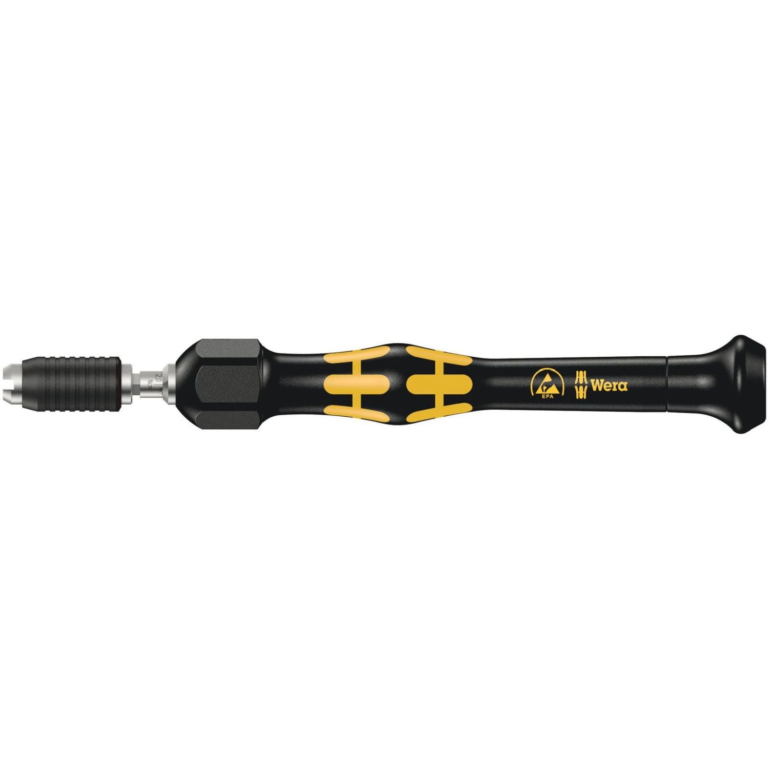 Wera 1430 Esd Kraftform Micro Adjustable Torque Screwdrivers (0.02-0.11 Nm) With Quick-Release Chuck, 1430 Esdx0.02-0.06 Nm