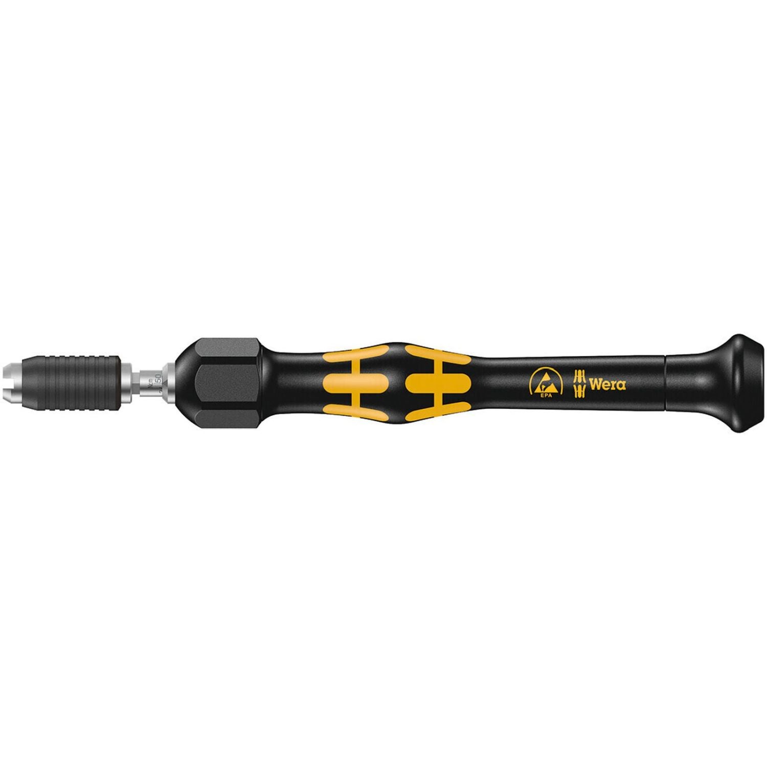 Wera 1430 Esd Kraftform Micro Adjustable Torque Screwdrivers (0.02-0.11 Nm) With Quick-Release Chuck, 1431 Esdx0.05-0.11 Nm