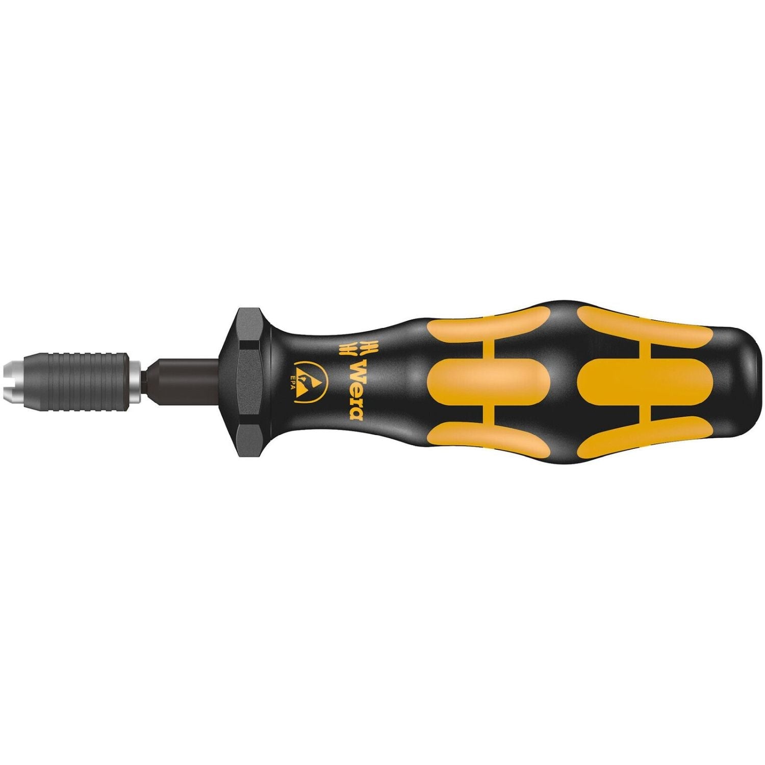 Wera 7400 Esd Series Kraftform Torque Screwdrivers, With Factory Pre-Set Value (0.1-1.0 Nm) And Quick-Release Chuck, 7455 Esdx0.1 Nmx0.1-0.34 Nm