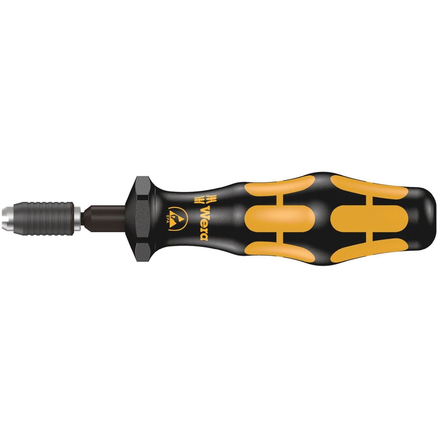 Wera 7400 Esd Series Kraftform Torque Screwdrivers, With Factory Pre-Set Value (0.1-1.0 Nm) And Quick-Release Chuck, 7455 Esdx0.1 Nmx0.1-0.34 Nm