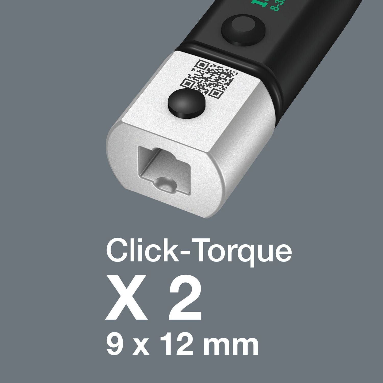 Wera Click-Torquex2 Torque Wrench For Insert Tools, 10-50 Nm, 9X12x10-50 Nm