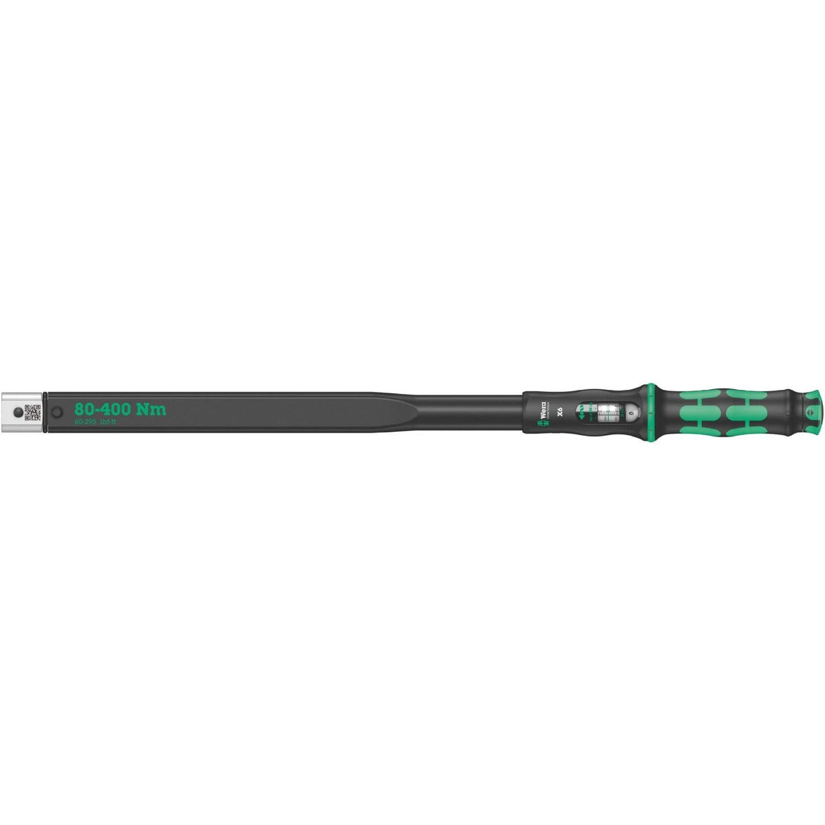 Wera Click-Torquex6 Torque Wrench For Insert Tools, 80-400 Nm, 14X18x80-400 Nm