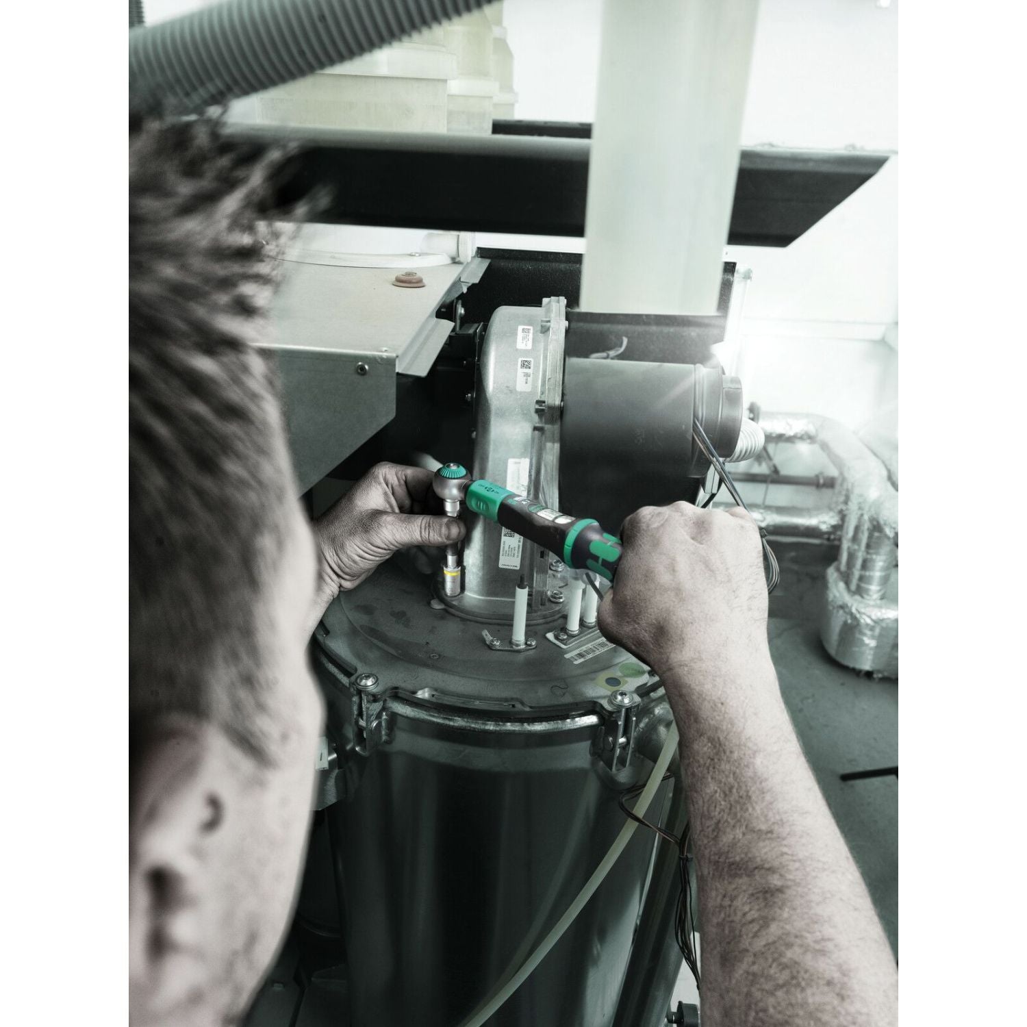Wera Safe-Torque A 1 Torque Wrench With 1/4-in. Square Head Drive, 2-12 Nm, 1/4-in.x2-12 Nm