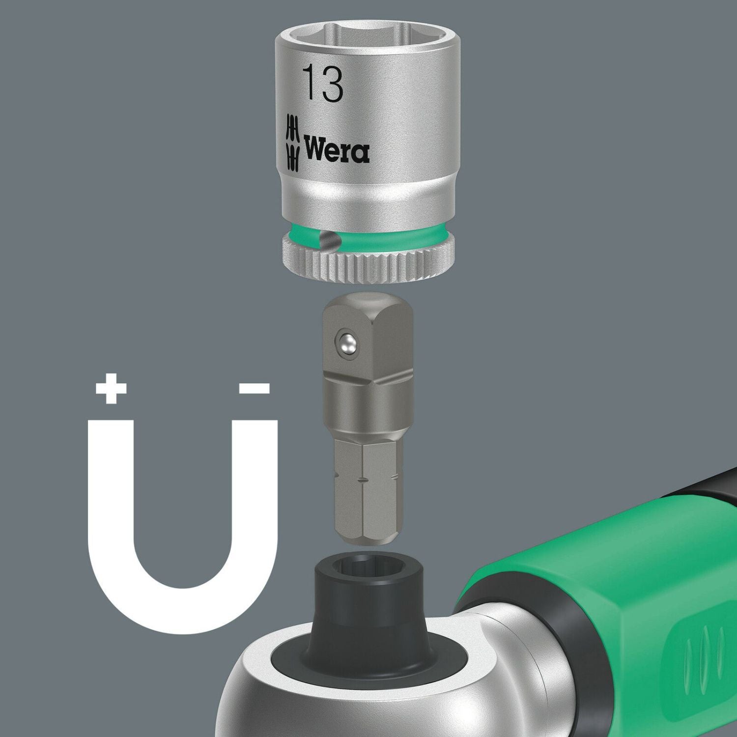 Wera Safe-Torque A 2 Torque Wrench With 1/4-in. Hexagon Drive, 2-12 Nm, 2-12 Nm