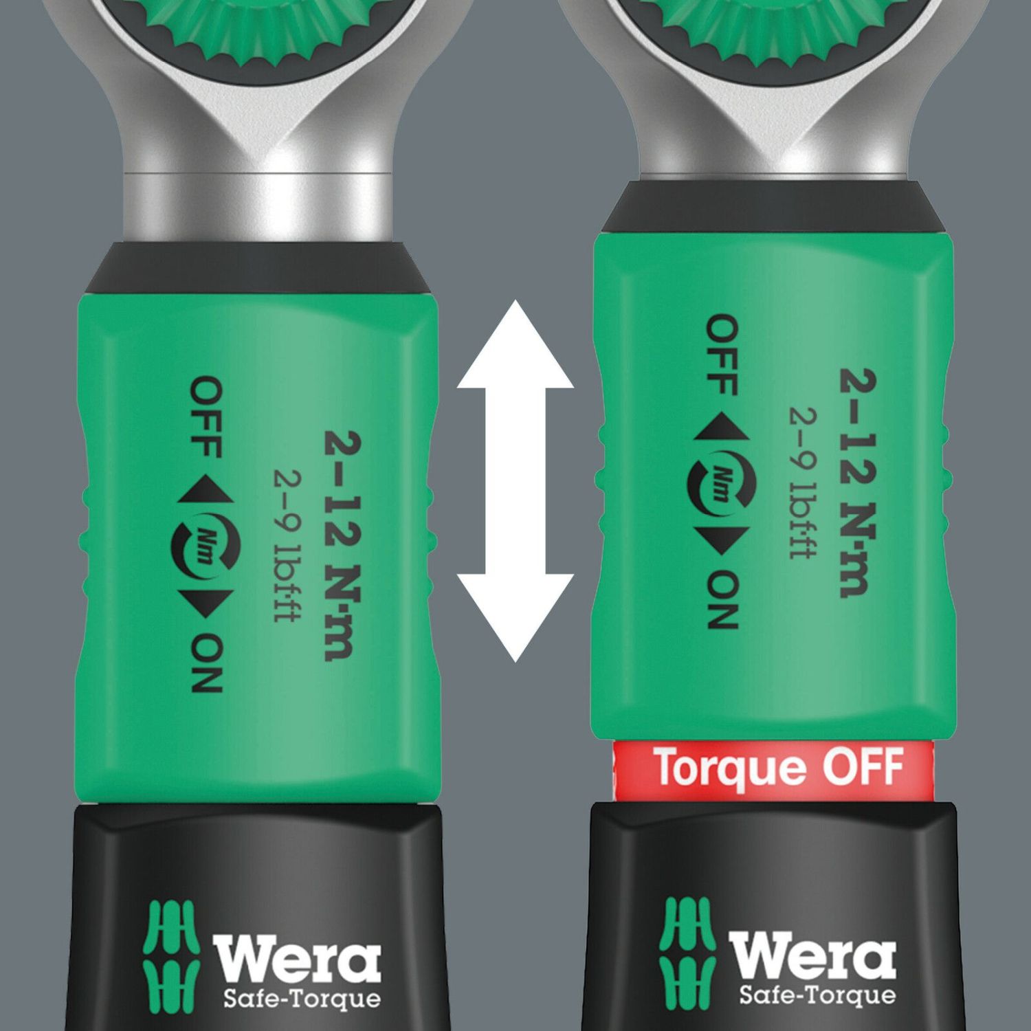 Wera Safe-Torque A 2 Torque Wrench With 1/4-in. Hexagon Drive, 2-12 Nm, 2-12 Nm