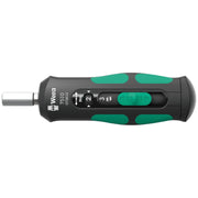 Wera 7510 Kraftform Safe-Torque Speed Torque Screwdriver, 1-3 Nm, 1/4-in.x1.0 Nmx1.5 Nmx2.0 Nmx2.5 Nmx3.0 Nmx147.5-mm.