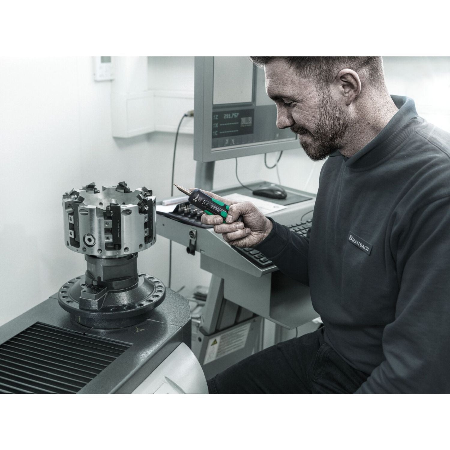 Wera 7510 Kraftform Safe-Torque Speed Torque Screwdriver, 1-3 Nm, 1/4-in.x1.0 Nmx1.5 Nmx2.0 Nmx2.5 Nmx3.0 Nmx147.5-mm.