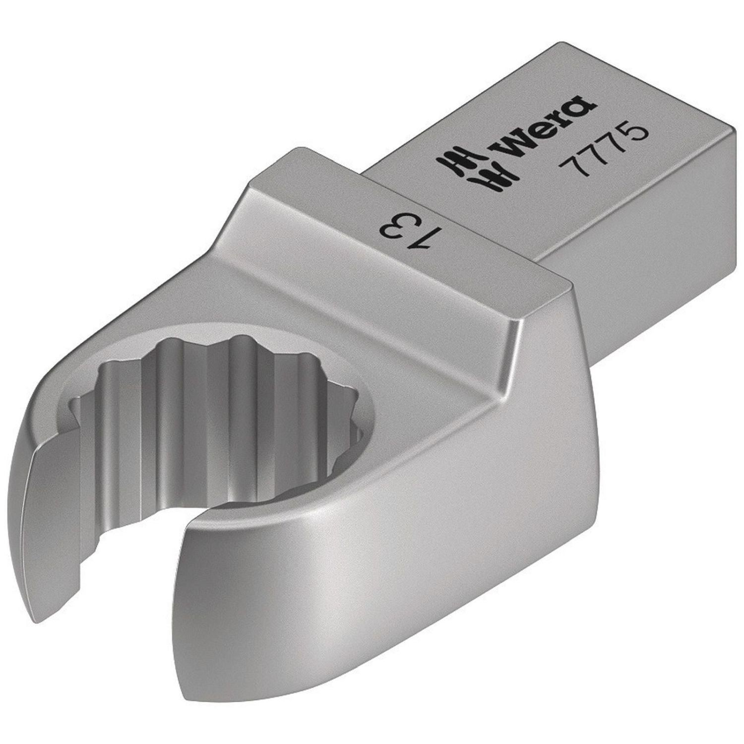 Wera 7775 Open Ring Spanner Insert, 9X12-mm., 9X12x12x44-mm.