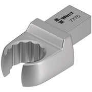 Wera 7775 Open Ring Spanner Insert, 9X12-mm., 9X12x13x44-mm.