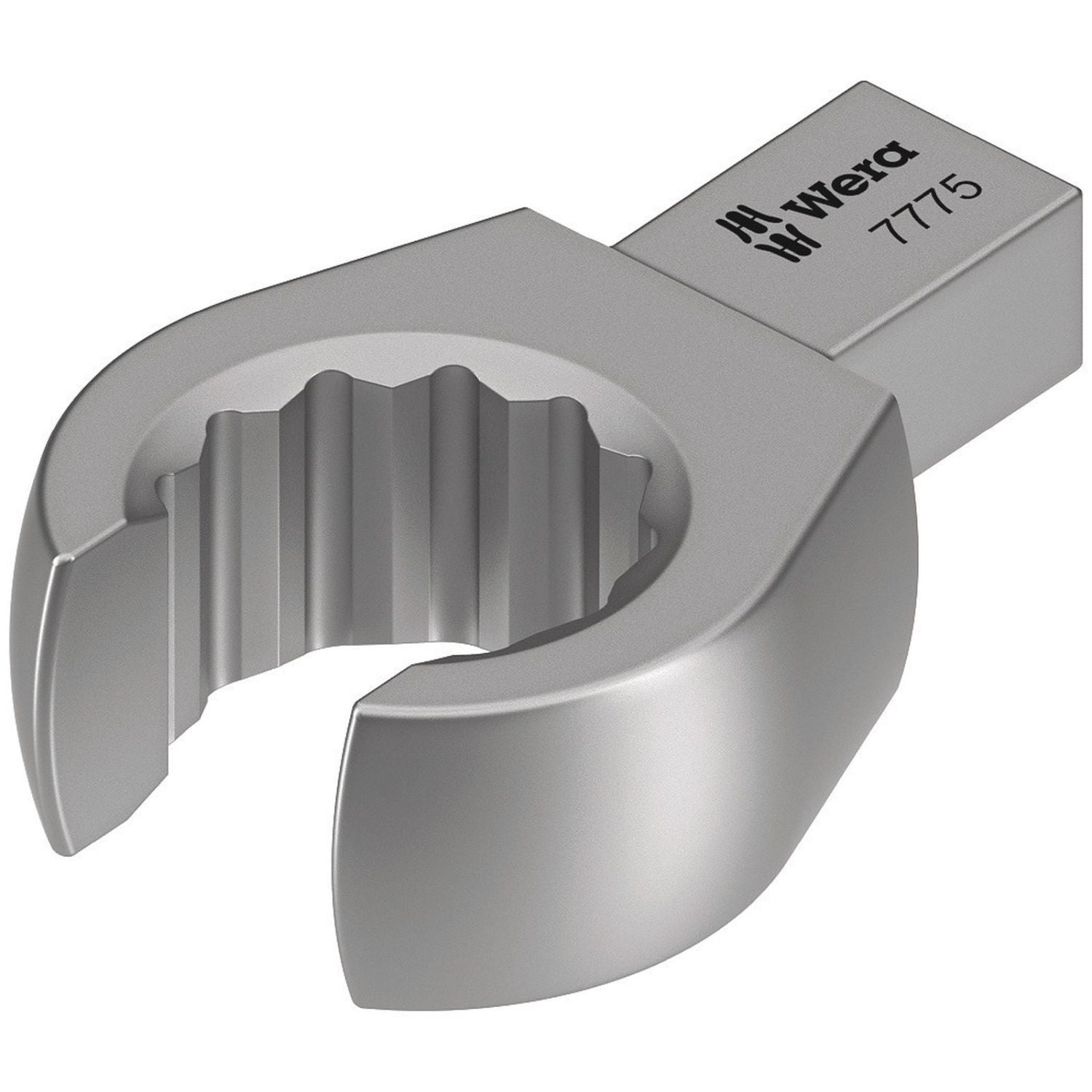 Wera 7775 Open Ring Spanner Insert, 9X12-mm., 9X12x18x49-mm.