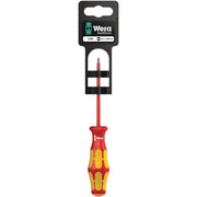 Wera 160 I SB VDE Insulated Screwdriver For Slotted Screws, 0.4x2.5x80-mm.
