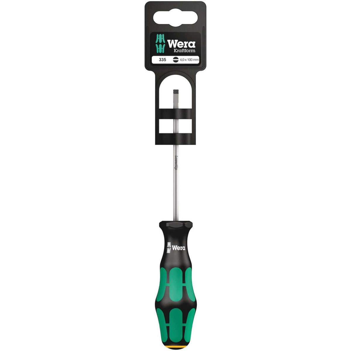 Wera 335 SB Slotted Screwdriver, 0.8x4x100-mm.