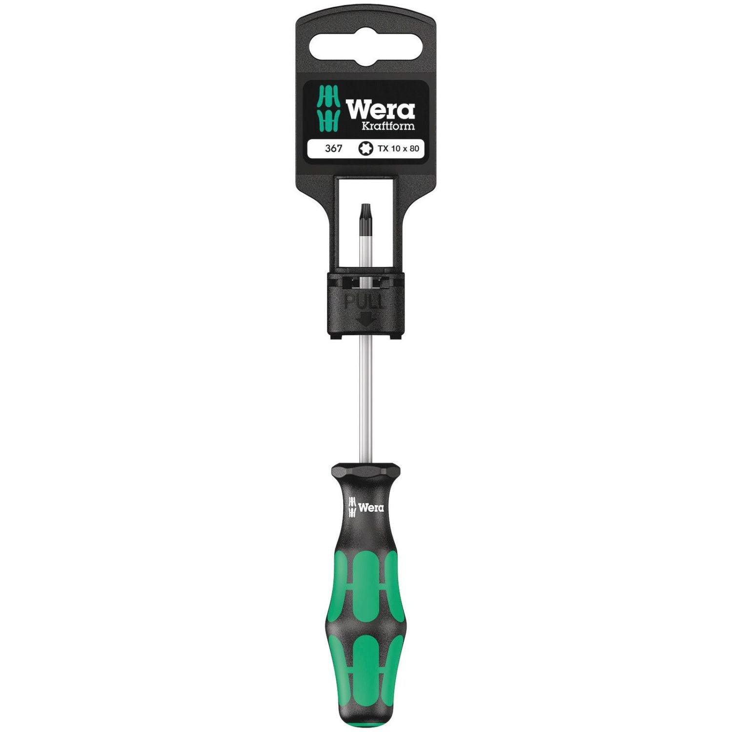 Wera 367 SB Screwdriver For Torx Screws, Torx 10x80-mm.