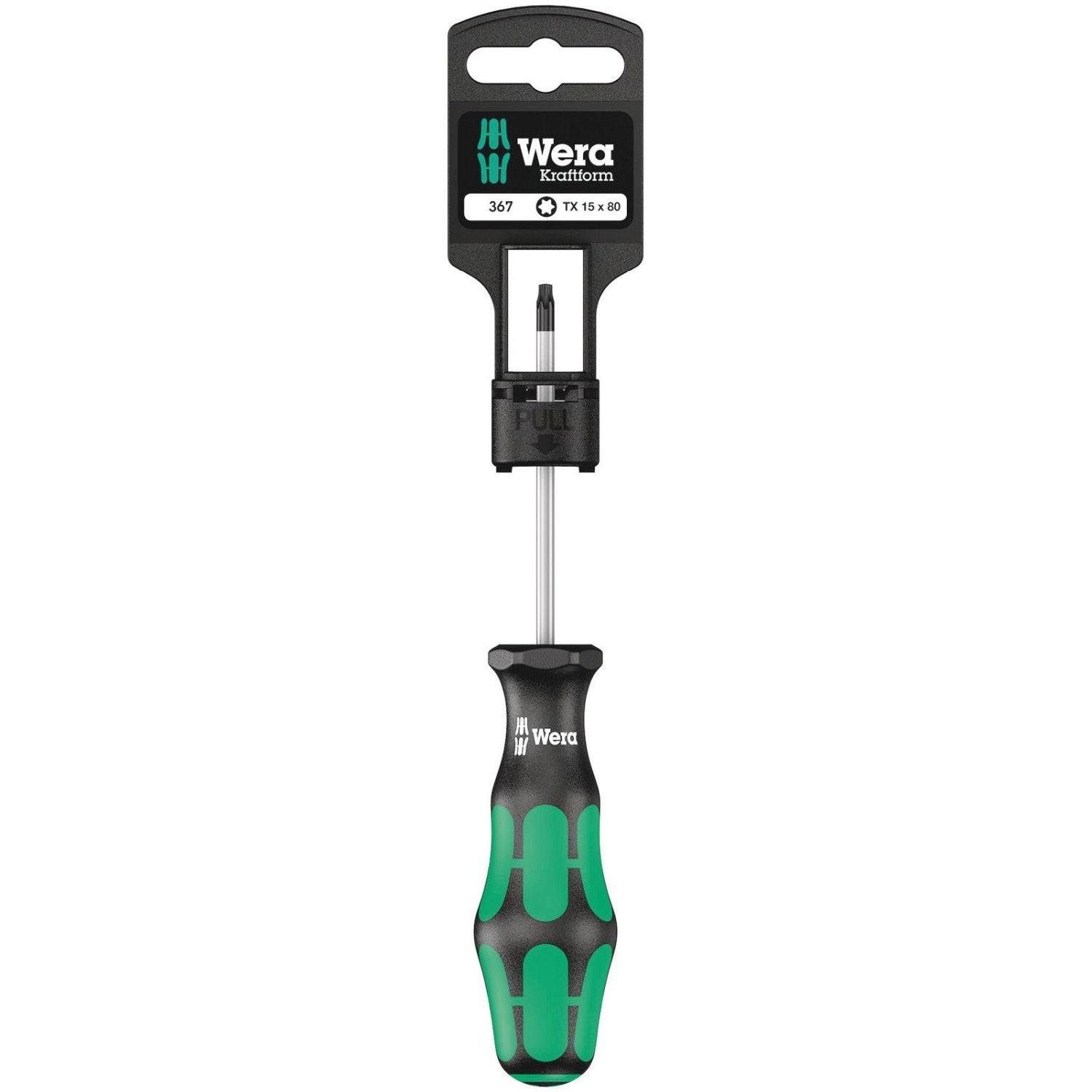 Wera 367 SB Screwdriver For Torx Screws, Torx 15x80-mm.