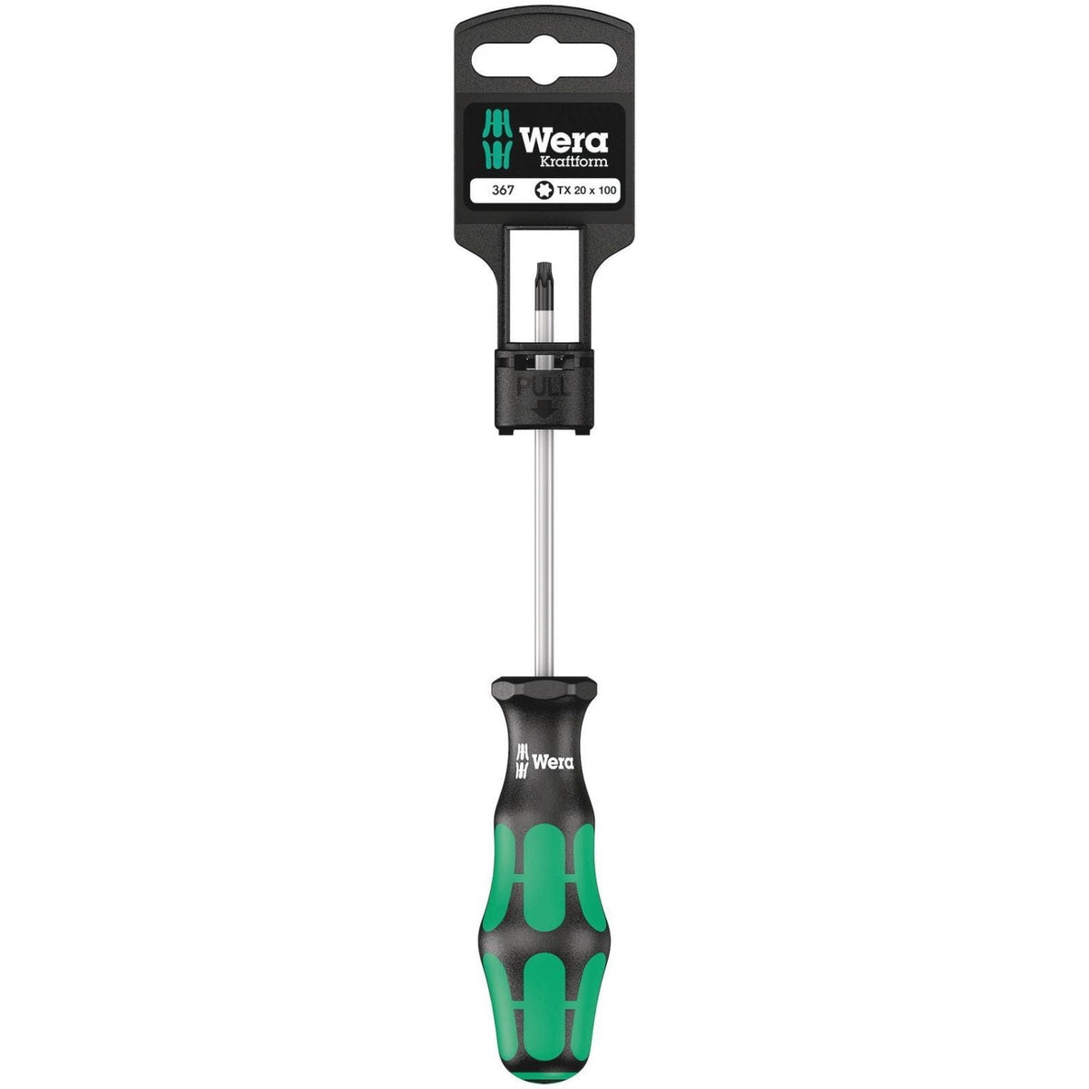 Wera 367 SB Screwdriver For Torx Screws, Torx 20x100-mm.