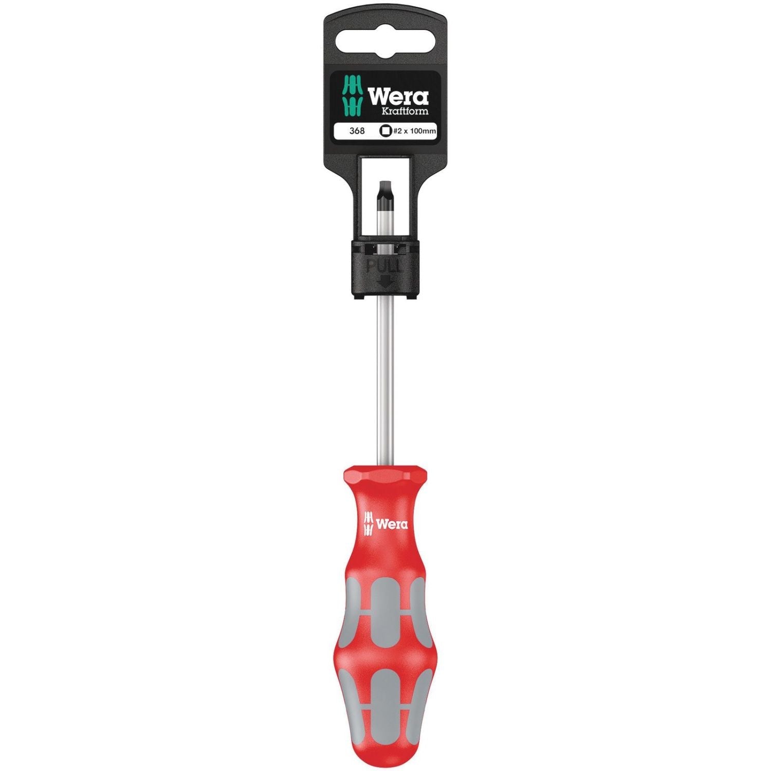 Wera 368 SB Screwdriver For Square Socket Head Screws, # 3x150-mm.