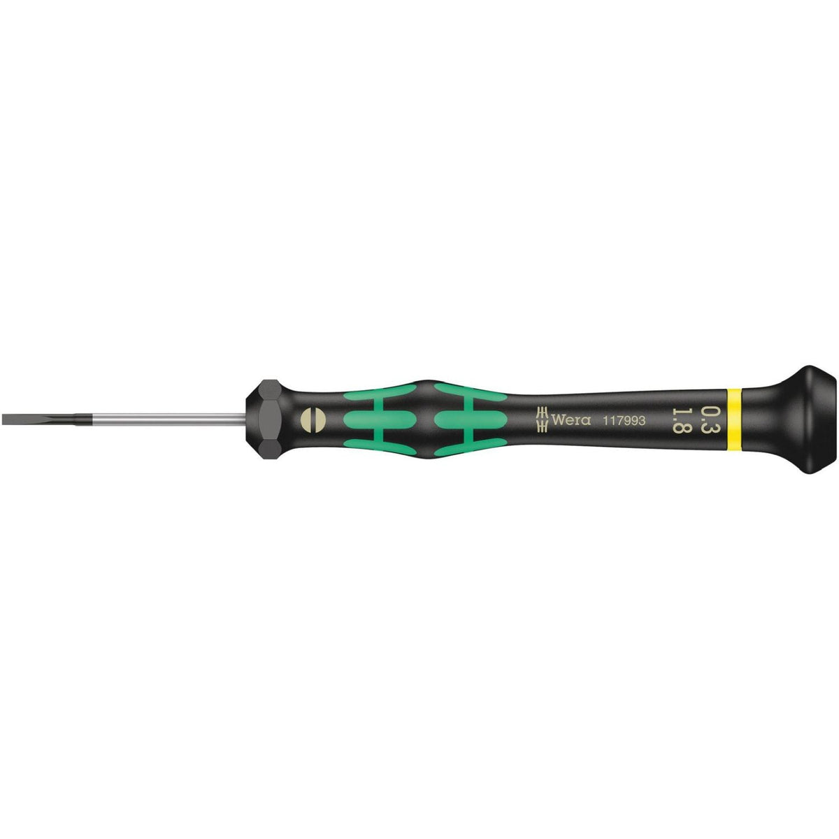 Wera 2035 Screwdriver For Slotted Screws For Electronic Applications, 0.30x1.8x40-mm.