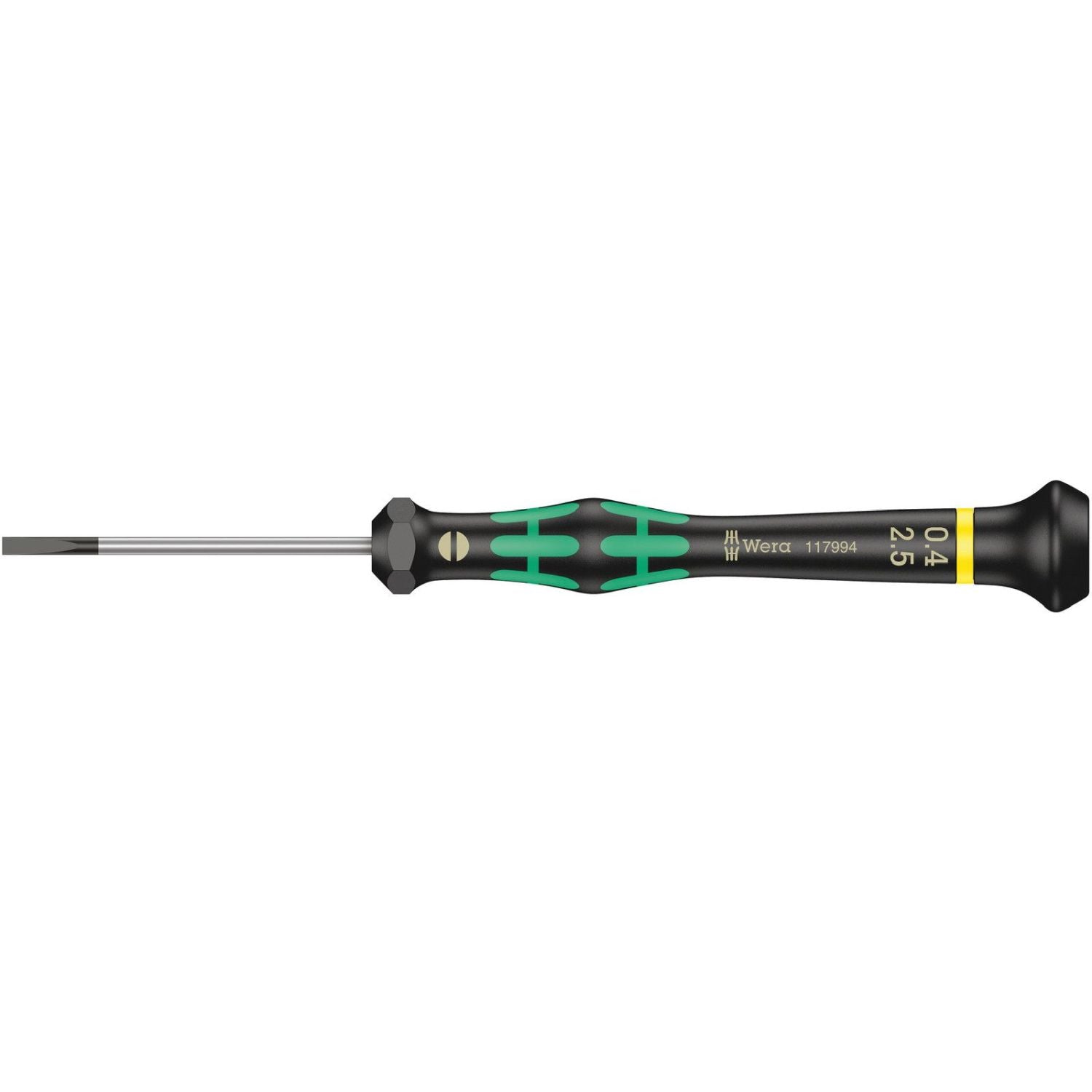 Wera 2035 Screwdriver For Slotted Screws For Electronic Applications, 0.40x2.5x50-mm.