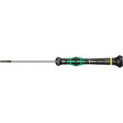 Wera 2035 Screwdriver For Slotted Screws For Electronic Applications, 0.50x3x80-mm.