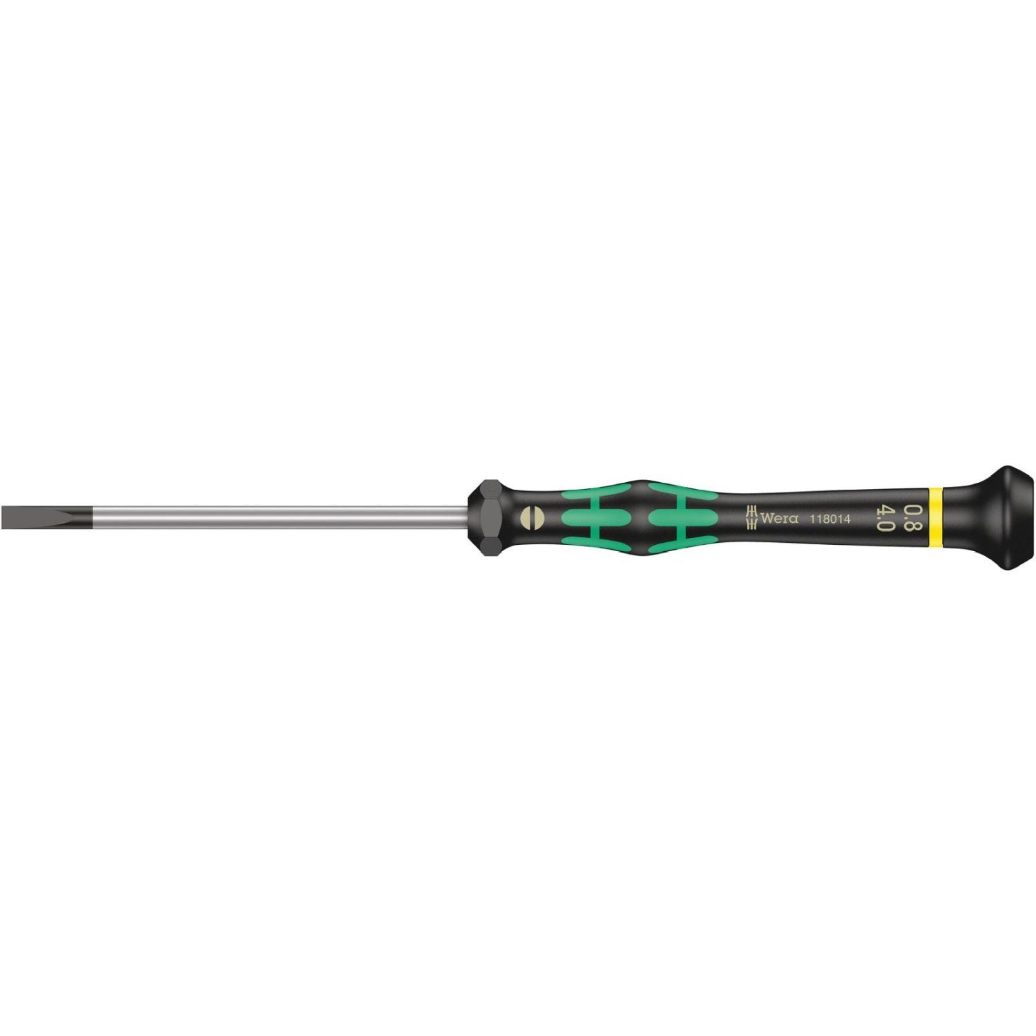 Wera 2035 Screwdriver For Slotted Screws For Electronic Applications, 0.80x4x80-mm.
