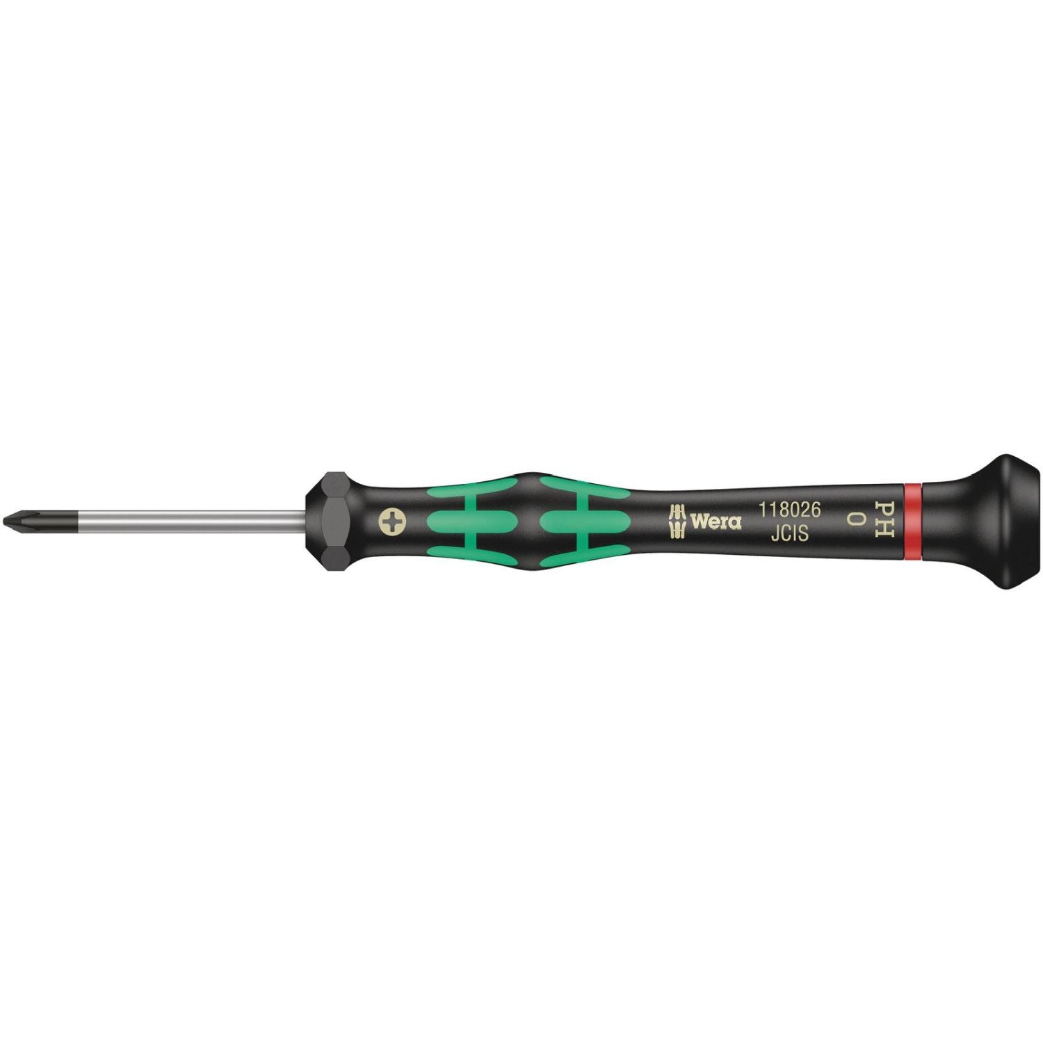 Wera 2050 Ph Screwdriver For Phillips Screws For Electronic Applications, Ph 00x40-mm.