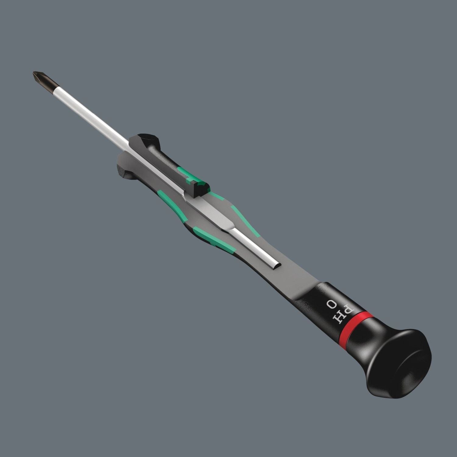 Wera 2050 Ph Screwdriver For Phillips Screws For Electronic Applications, Ph 00x40-mm.